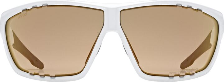 Actual product image Uvex Sports Sportstyle 706 CV V (White Matt, Colourvision Vario Ltm Red (S1-3))