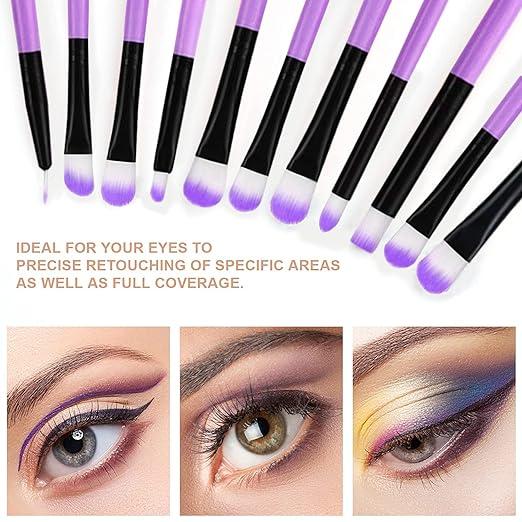 Actual product image Yuwaku 32 pieces Makeup Brushes Set with Bag No.21 (Eyebrows)