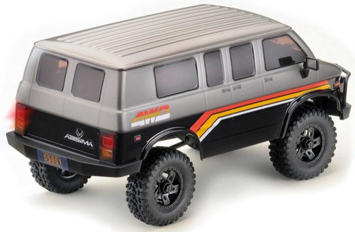 Actual product image Absima EVO Crawler "Rock Van V2" 1/18 gunmetal 2-Gear RTR (RTR Ready-to-Run)