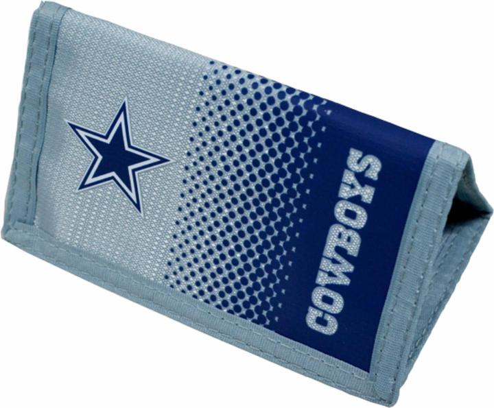 Actual product image Dallas Cowboys Official NFL Fade Crest Design Wallet