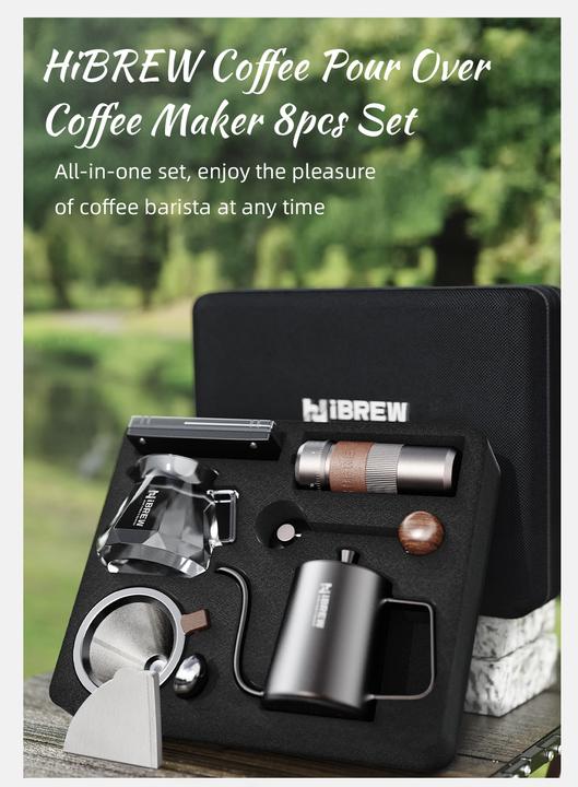 HiBREW S1 Kaffee-Handbrühset (0.50 l)
