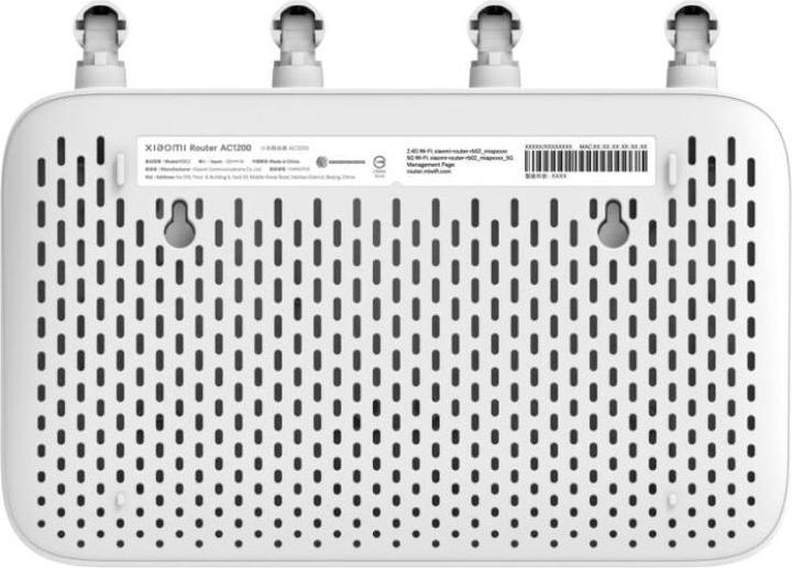 Actual product image Xiaomi Router AC1200 EU