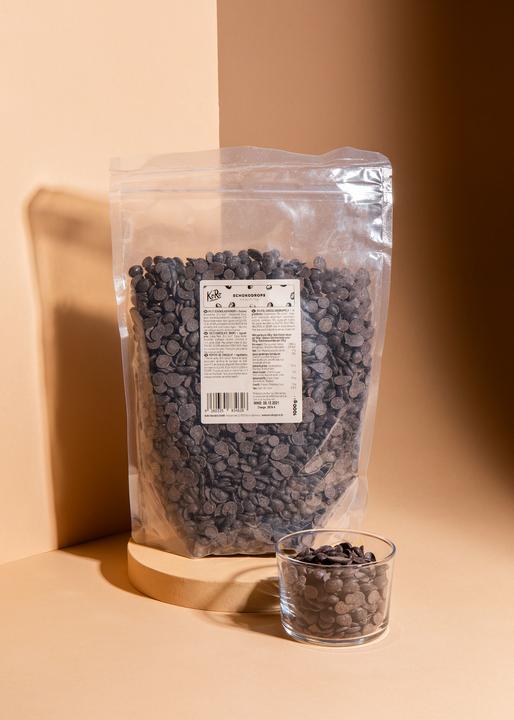 Actual product image KoRo Schokodrops mit Xylit (1000 g)
