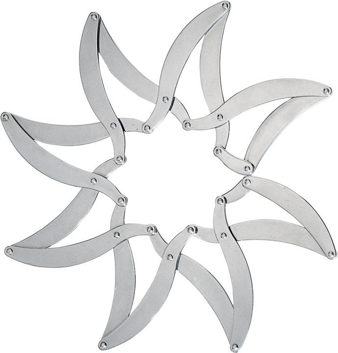 Actual product image Alessi Saucepan trivet platinum (1 x, Pan coaster)