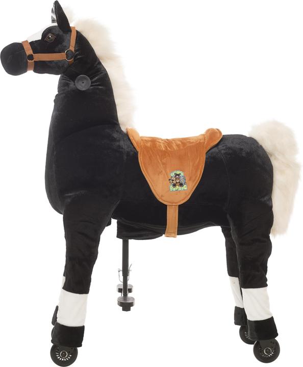 Actual product image Animal Riding Riding horse Maharajah X-Large, riding animal from 8 years, saddle height 80 cm, black