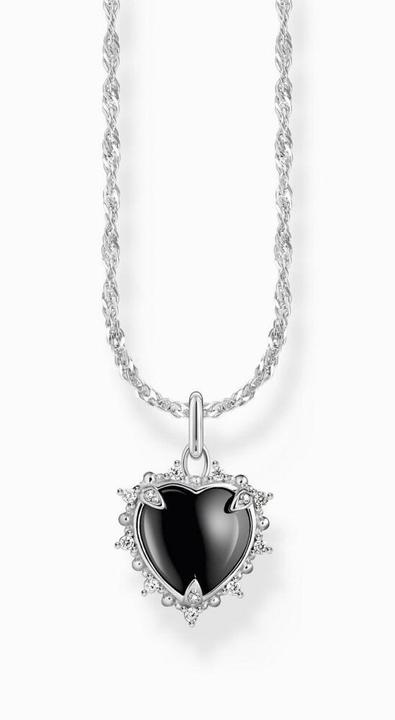 Actual product image Thomas Sabo Necklace with Heart Romance pendant (925 silver, 40 - 45 cm)
