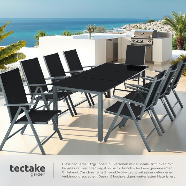 Image du produit tectake Ensemble de sièges (189 cm)