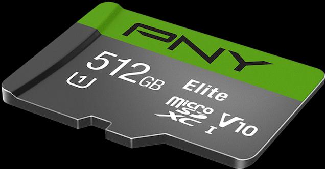 Immagine prodotto PNY Elite (512 GB, microSDXC, U1, UHS-I)