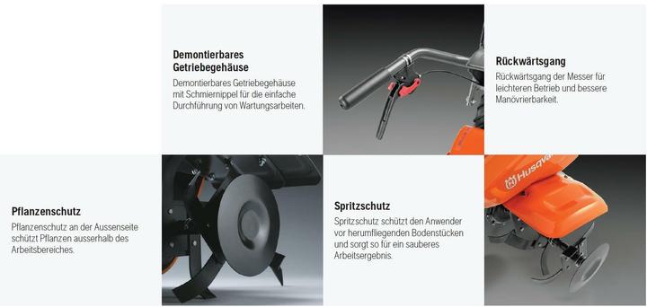 Produktbild Husqvarna Benzin-Bodenhacke TF 325