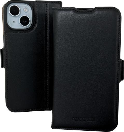 Immagine prodotto Mike Galeli Copertina per libri in vera pelle Fabio nero (Apple iPhone 15)