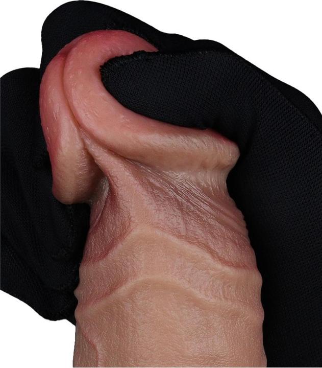 Actual product image Lovetoy Two-layer silicone dildo 23.5 cm