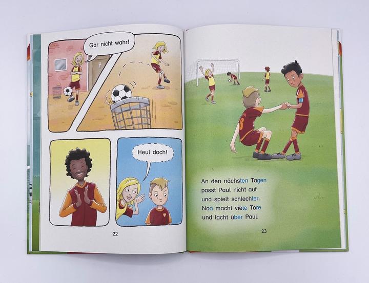 Image du produit Elf Fussball-Freunde halten zusammen (Allemand, Christian Loeffelbein, Betty van Bonn, 2024)