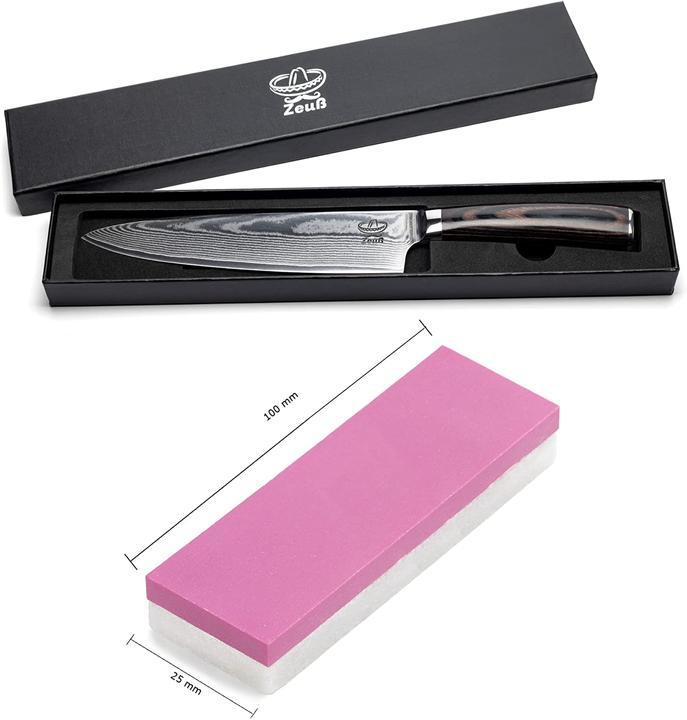 Produktbild Zeuß Damastmesser 32cm (20 cm)