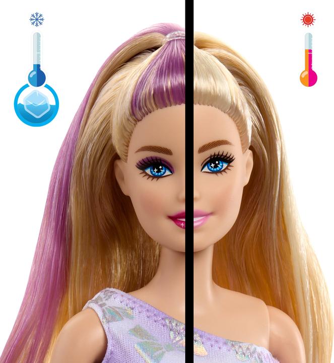 Produktbild Barbie Party Unboxed Haustier Geburtstag Serie - lila Kleid