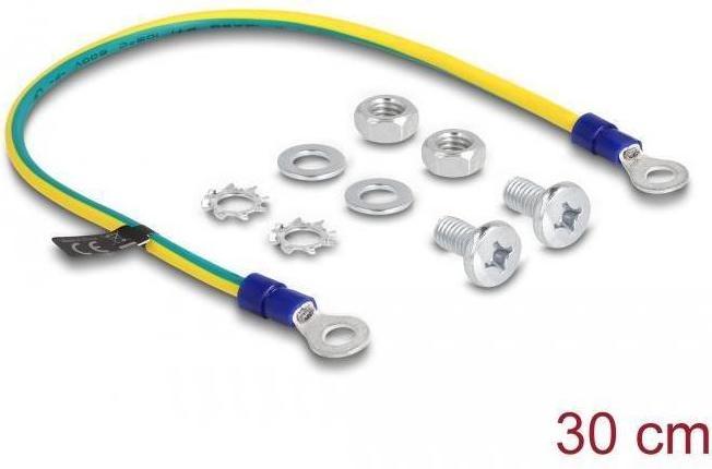 Immagine prodotto Delock Kit di messa a terra per armadio di rete 30 cm