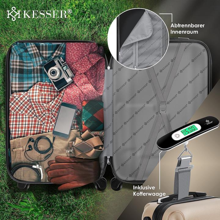 Produktbild Kesser Handgepäck-Reisekoffer (55 l, M (50 - 90l))