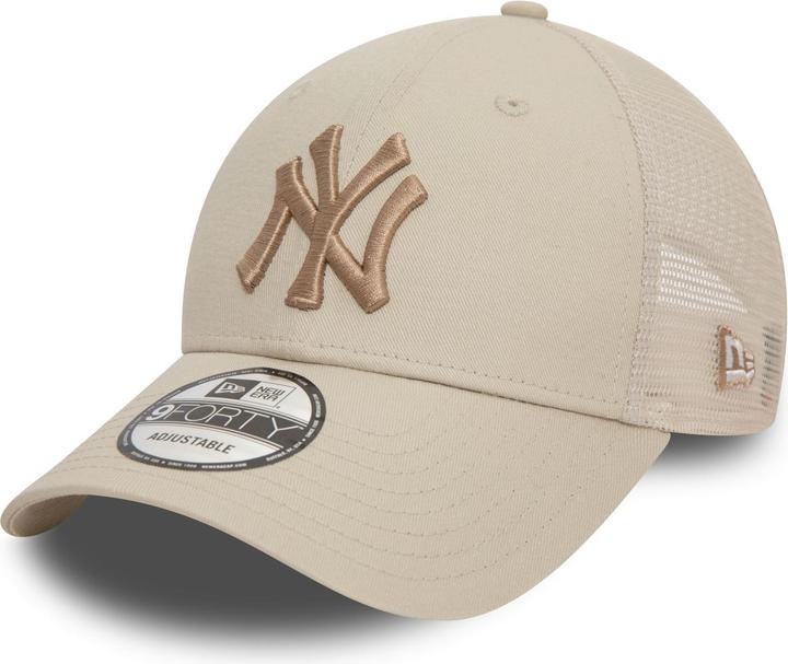 New Era 9Forty Mesh Trucker Cap - New York Yankees Stone (One Size)