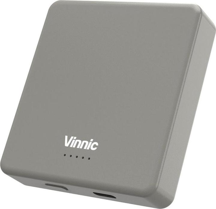Immagine prodotto Vinnic MANA Magnetic Wireless Powerbank 8.000mAh, argilla (8000 mAh, 15 W, 30.80 Wh)