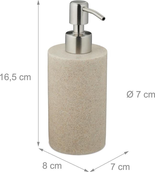 Actual product image Relaxdays Soap Dispenser