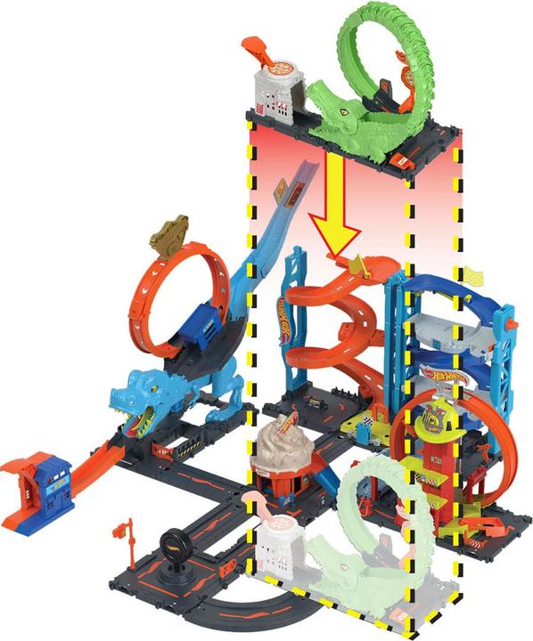 Produktbild Hot Wheels City Gator Loop Attack