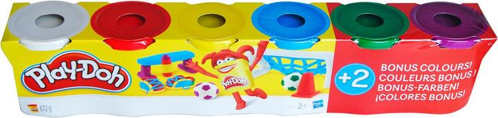 Produktbild Play-Doh 4+2 Pack Grundfarben (6)