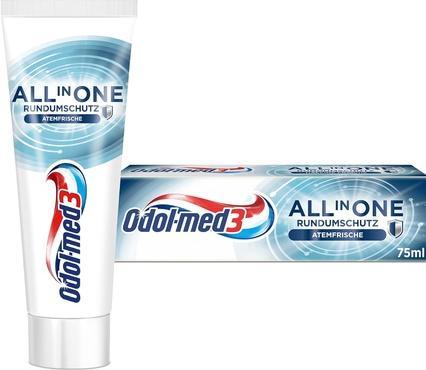 Produktbild Odol med 3 Med3 Zahncreme 75ml ALL-IN-ONE Schutz (75 ml)