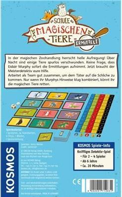 Actual product image Kosmos The School of Magical Beasts investigates. Clear case, Murphy! (German)