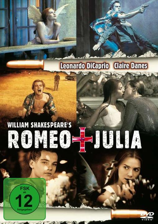 Roméo et Juliette de William Shakespeare (DVD, 1996, Anglais, Allemand)
