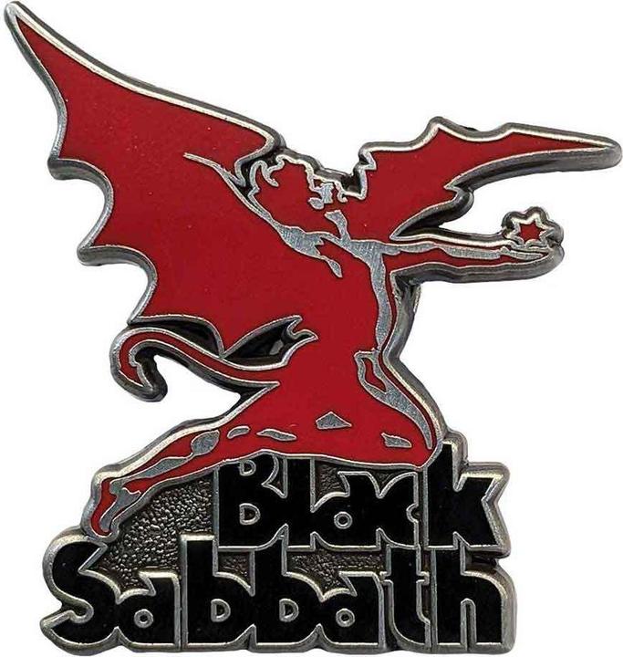 Black Sabbath Logo Abzeichen Metall