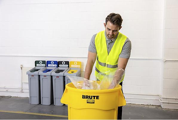 Produktbild Rubbermaid Universalcontainer, rund (166 l)
