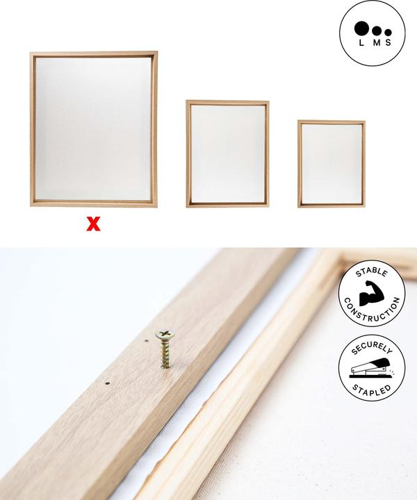 Actual product image I Am Creative Shadow gap frame set