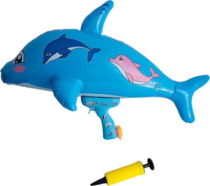 Alldoro Wasserpistole Delfin aufblasbar