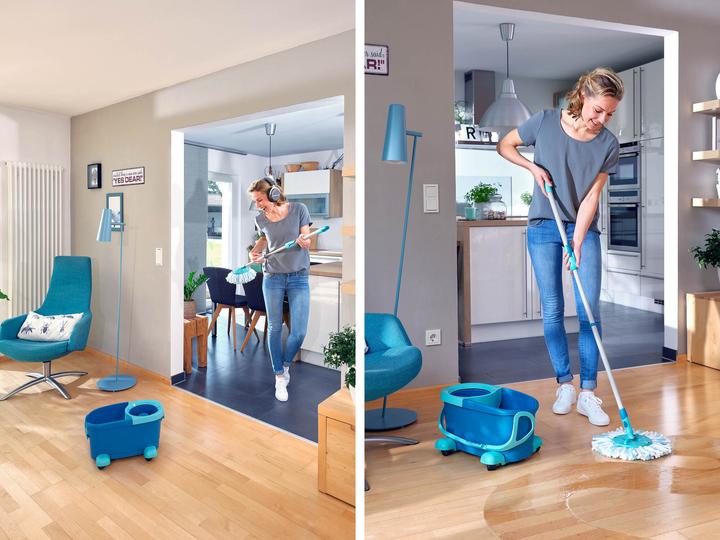 Actual product image Leifheit Set CLEAN TWIST Disc Mop Ergo Mobile (1 pcs.)