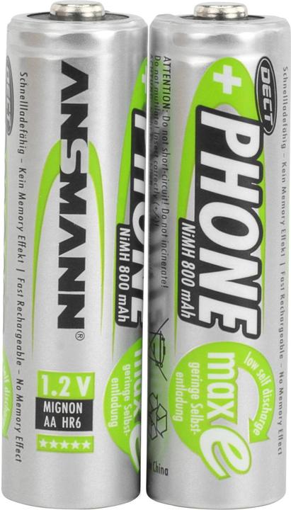 Image du produit Ansmann AA (1 pcs, AA, 800 mAh)