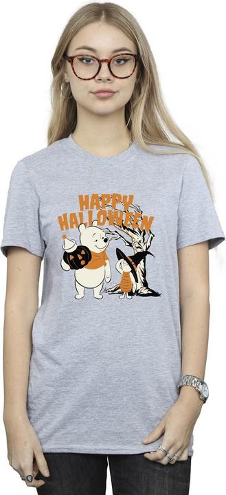 Immagine prodotto Disney Winnie The Pooh And Piglet Happy Halloween Maglietta Ampia Donna (3XL)