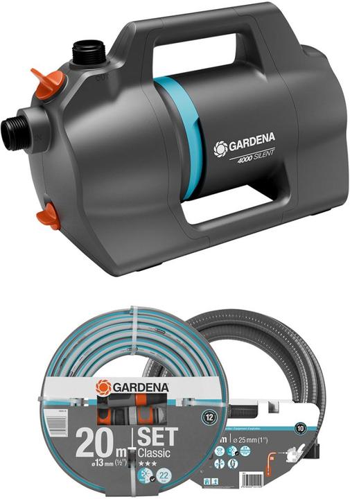 Produktbild Gardena 4100 Silent Gartenpumpen-Set (Gartenpumpe)