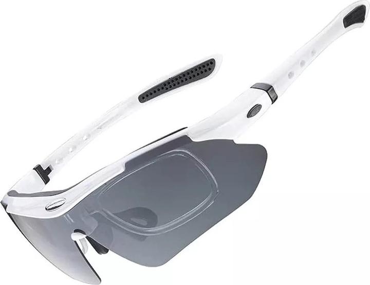 Image du produit Rockbros Lunettes de vélo photochromiques UV400 10142 blanches (Photochromique UV400)