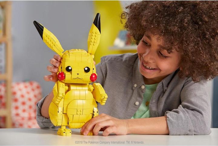 Actual product image Mega Construx Pokemon Jumbo Pikachu