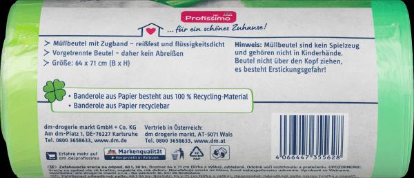Produktbild dm Profissimo Müllbeutel (30 x, 60 l)