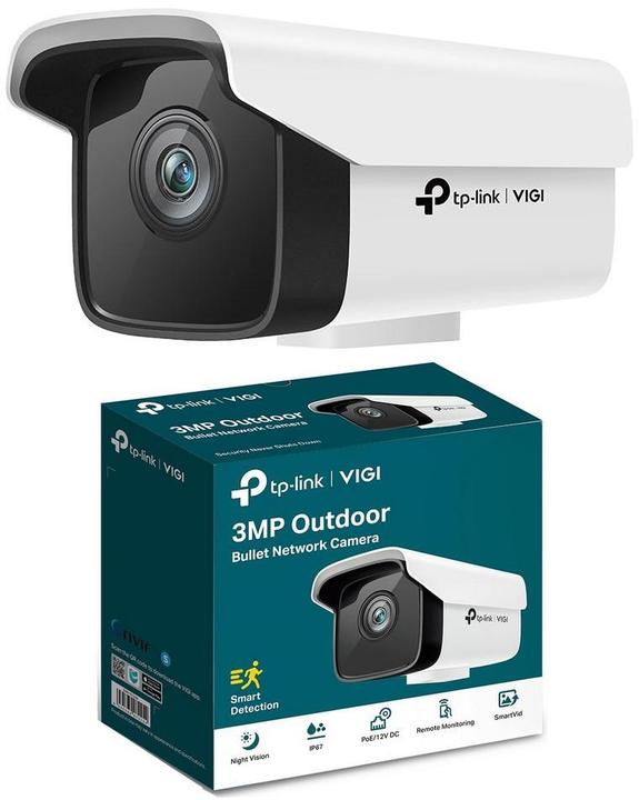 Produktbild TP-Link IPCam VIGI C300HP-4 Security Outdoor Camera (2304 x 1296 Pixels)