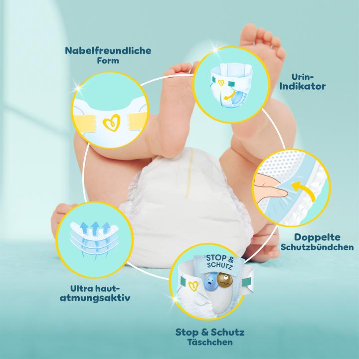 Produktbild Pampers Premium Protection (Gr. 2, Monatsbox, 240 Stück)