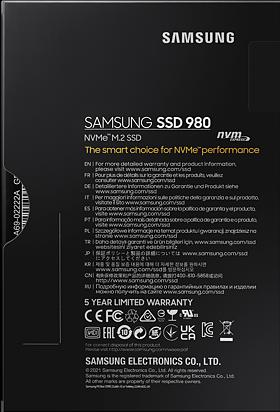 Immagine prodotto Samsung 980 (250 GB, M.2 2280)
