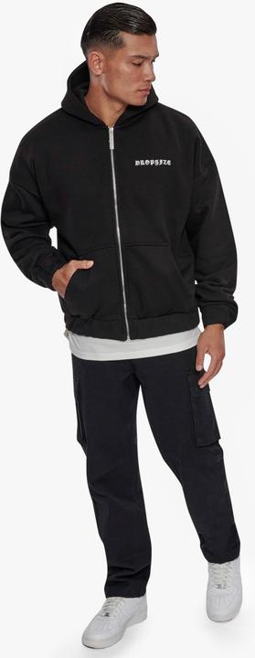Actual product image Dropsize Super Heavy Oversized Crime Zip Hoodie - 124647 (XS)