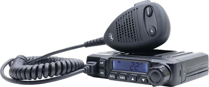 Actual product image PNI CB radio Escort HP 6500 and additional microphone dongle with Bluetooth Mike 65 included in