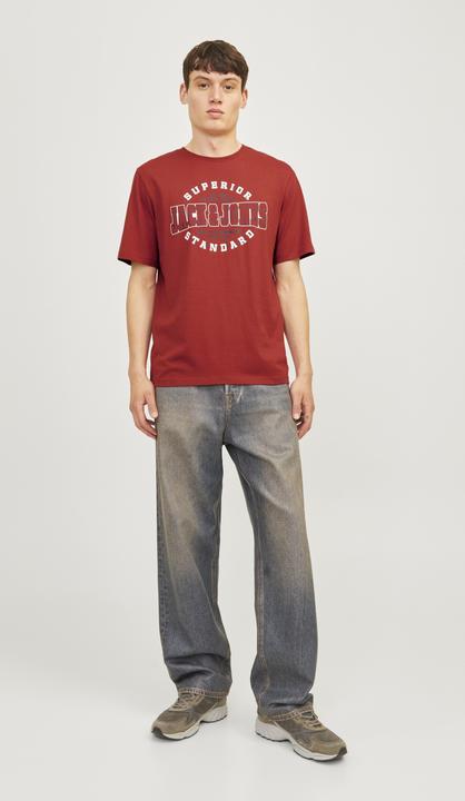 Actual product image Jack & Jones Jjelogo Tee Ss O-Neck 2 Col Aw24 Sn (L)
