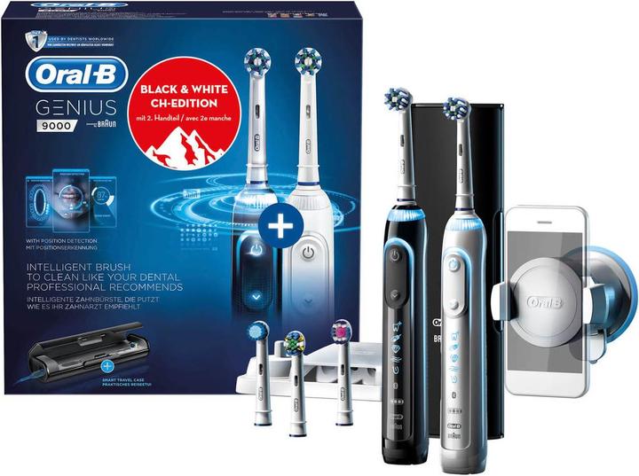 Produktbild Oral-B Genius 9000 Black&White CH-Edition (Oszillierende Zahnbürste)