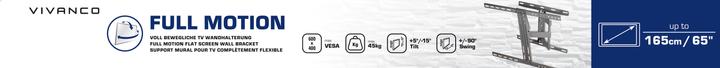 Actual product image Vivanco Bfmo 6060 (Wall, 65", 45 kg)