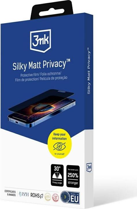 Actual product image 3MK Matte privacy film Silky Matt Privacy on Nothing Phone (3a) / (3a) Pro (1 Piece, Nothing Phone (3a) Pro)
