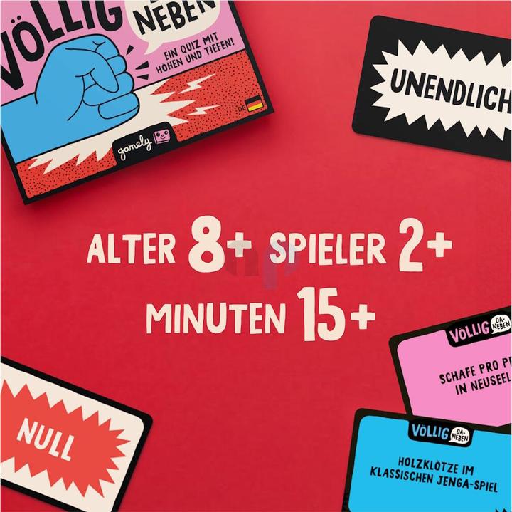 Produktbild Gamely VOELLIG DANEBEN - Bang Out of Oder (Deutsch)