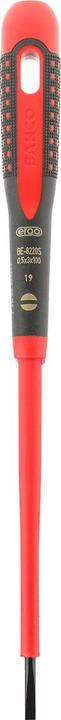 Actual product image Bahco BE-8220S - ERGO Insulated screwdriver for slotted screws with 3-component handle, VDE (Slotted screws)